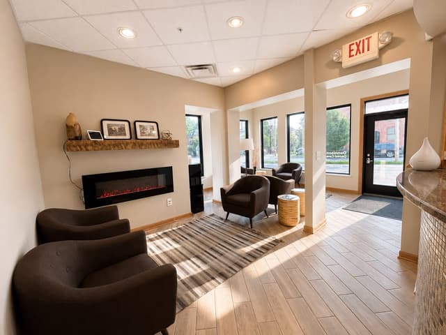 Lobby of the dental practice